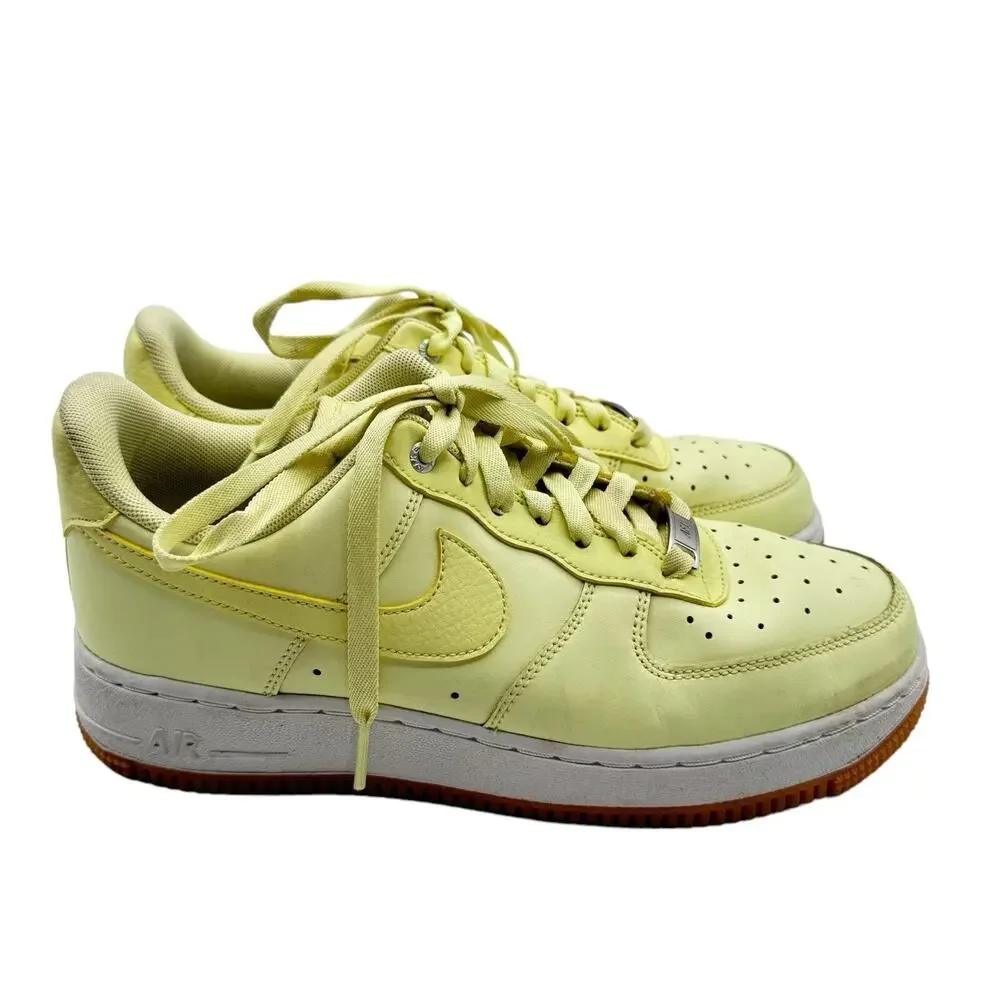 Nike Air Force 1 07 PRM shoes women sz 8 luminous green 896185 302